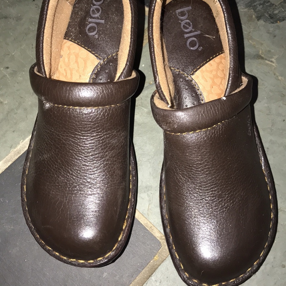 Bolo work clogs. Size 6